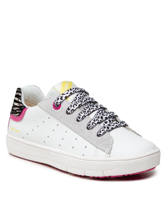 Geox Geox Sneakersy J Silenex G. A J15DWA 08522 C0406 M Biały