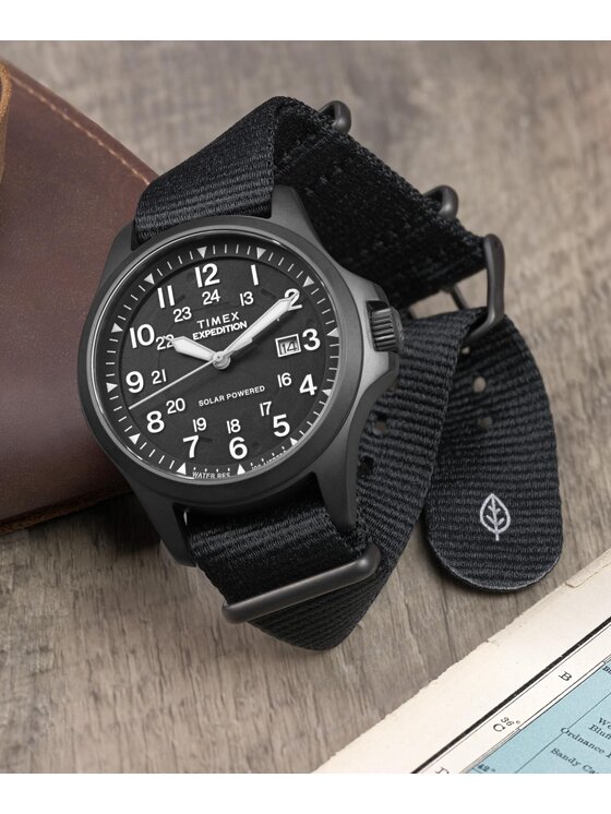 Timex Timex Zegarek TW2Y31800 Czarny