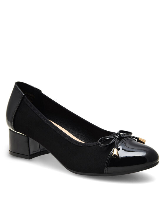 Clara Barson Clara Barson Czółenka LS6032-02 Czarny