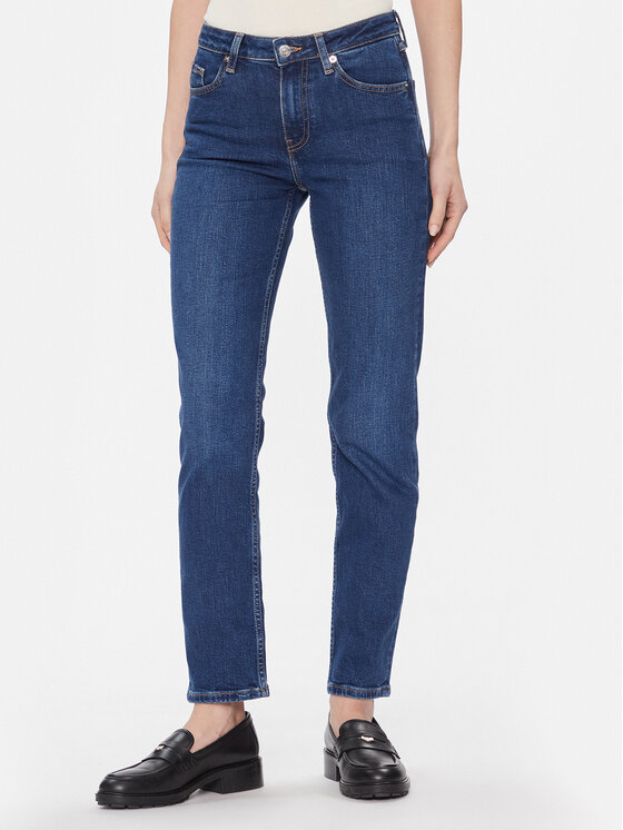 Tommy Hilfiger Tommy Hilfiger Traperice Classic WW0WW40648 Tamnoplava Straight Fit