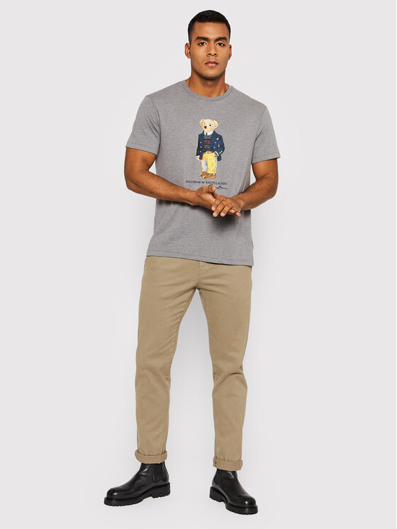 T-shirts Ralph Lauren - Polo Bear T-shirt in gray - 710853310004