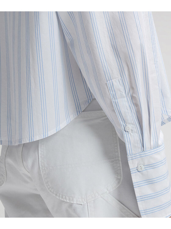 Lee Lee Koszula 112376967 Niebieski Relaxed Fit