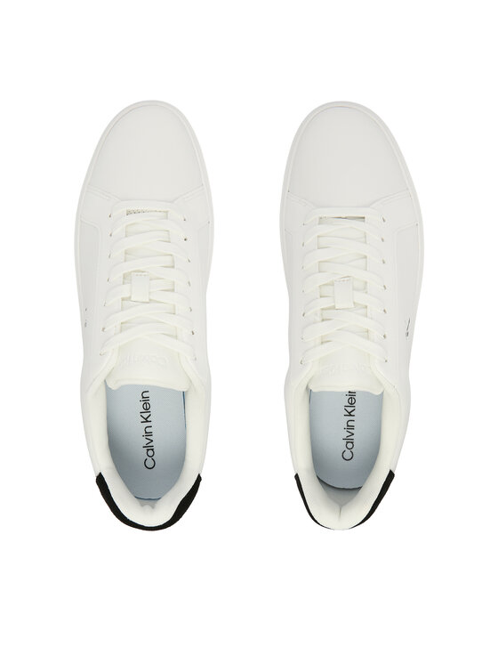 Calvin Klein Calvin Klein Sportcipők Classic Cupsole Laceup Lth YM0YM01435 Fehér