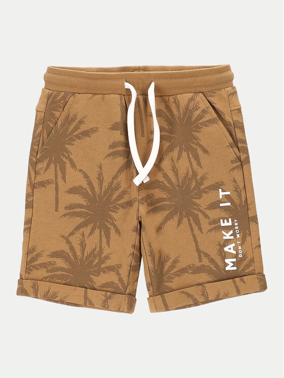 Coccodrillo Coccodrillo Спортни шорти WC4120501NWK Бежов Regular Fit