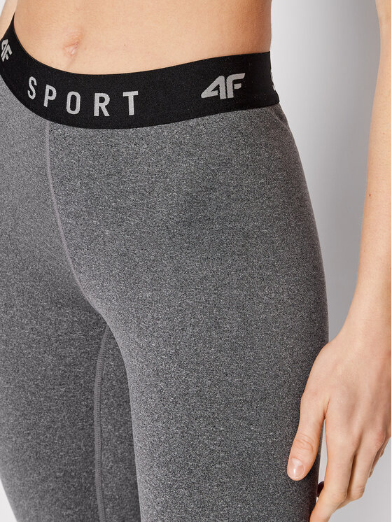 4F 4F Legginsy H4L22-SPDF351 Szary Slim Fit