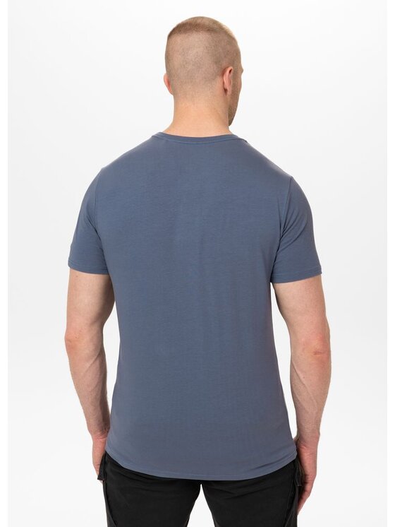 PITBULL PITBULL T-Shirt AUTOMATIC Niebieski Regular Fit