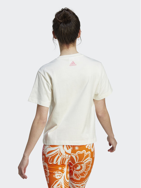 adidas T-särk FARM Rio Graphic IM2391 Valge Regular Fit | Modivo.ee