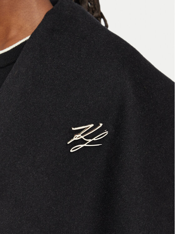 KARL LAGERFELD KARL LAGERFELD Villane mantel B3W15030 Pruun Relaxed Fit