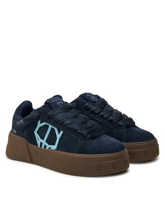 Naked Wolfe Naked Wolfe Sneakers Kray Hairy Bleumarin