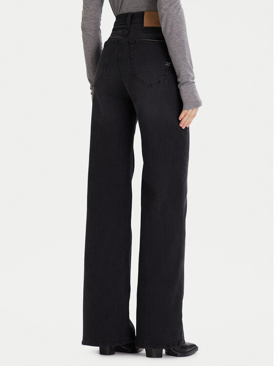 ViCOLO ViCOLO Jeansy DF5089 Šedá Wide Leg