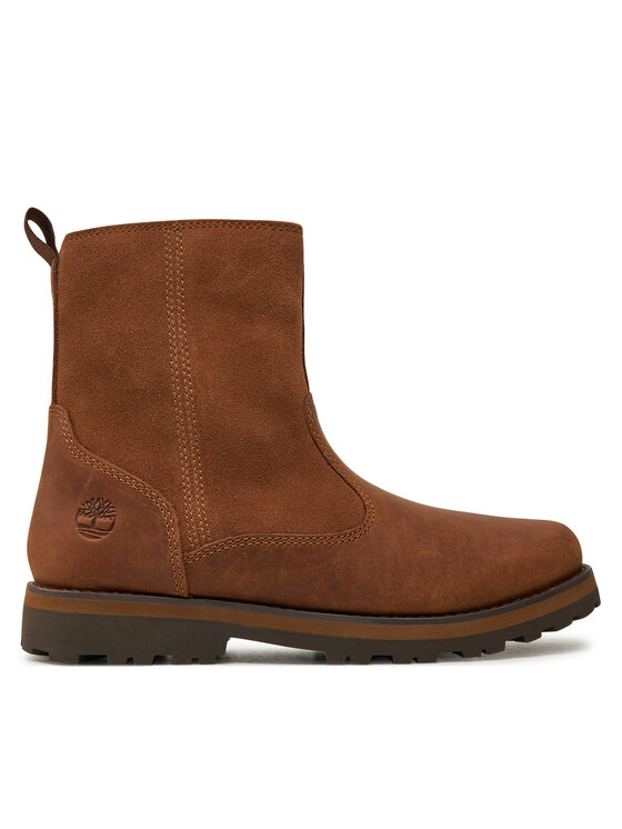 Timberland Členková obuv Courma Kid Warm Linedboot TB1A28N53581 Hnedá
