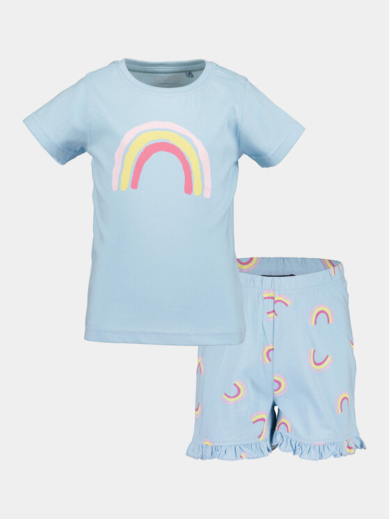 Blue Seven Blue Seven Pyžamo 727515 X Světle modrá Regular Fit