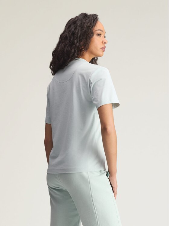 adidas by Stella McCartney adidas by Stella McCartney Koszulka techniczna 82487 Zielony Regular Fit