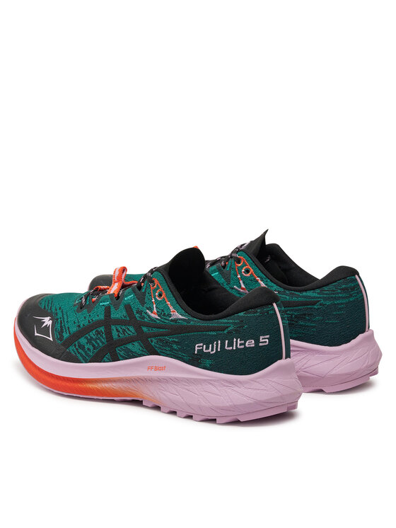 Asics Asics Παπούτσια για Τρέξιμο Fuji Lite 5 1012B690 Πράσινο