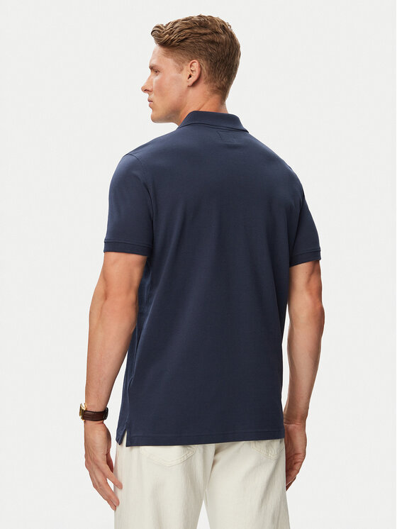 Beverly Hills Polo Club Beverly Hills Polo Club Polo P-SS26M-P450106BLU Σκούρο μπλε Regular Fit