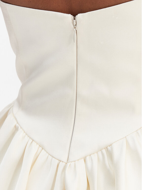 Bardot Bardot Coctailkleid Avella 60137DB Creme Slim Fit