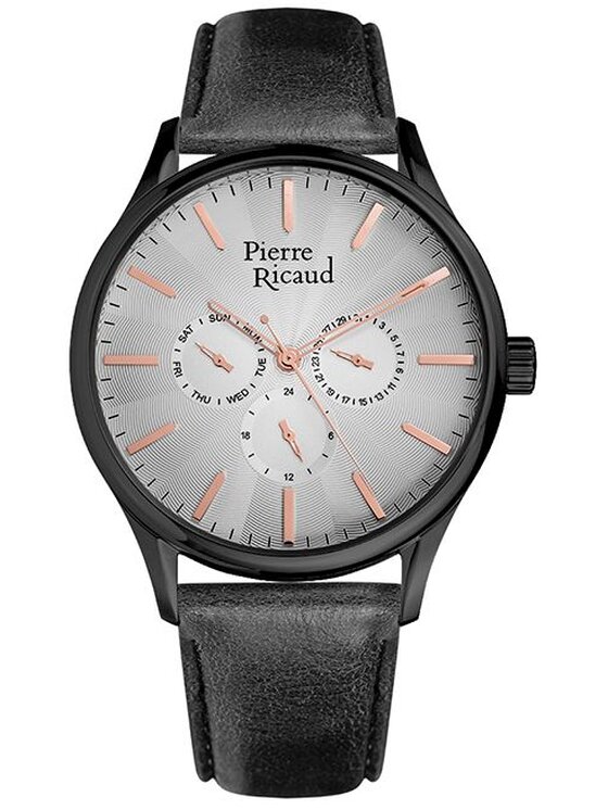Pierre Ricaud Pierre Ricaud Zegarek P60020.B2R7QF Czarny