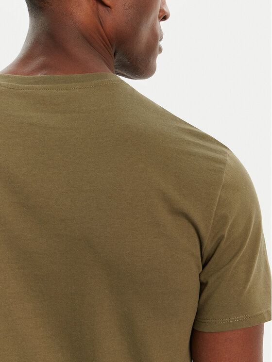 Guess Guess Футболка M2YI37 I3Z14 Зелений Slim Fit