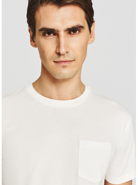 Pako Lorente Pako Lorente T-Shirt P26SF-TT-004 Biały Regular Fit