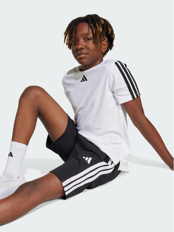 adidas adidas Szorty materiałowe 147795 Czarny Regular Fit