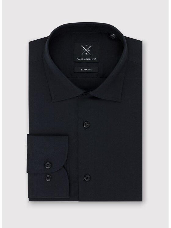 Pako Lorente Pako Lorente Koszula P24WN-1X-043 Czarny Slim Fit