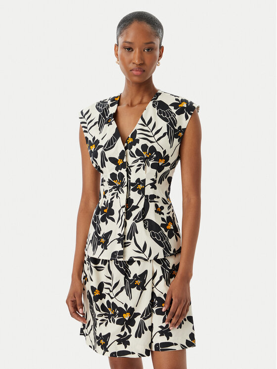 LOLA CASADEMUNT LOLA CASADEMUNT Särkpluus MS2615023 Must Regular Fit