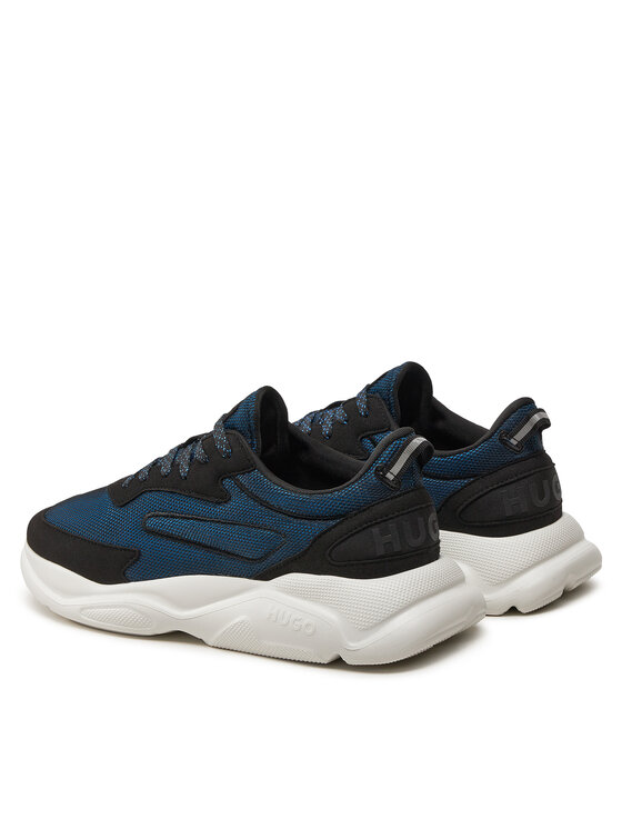 HUGO Hugo Sneakersy Leon Runn Meem 50517114 Granatowy