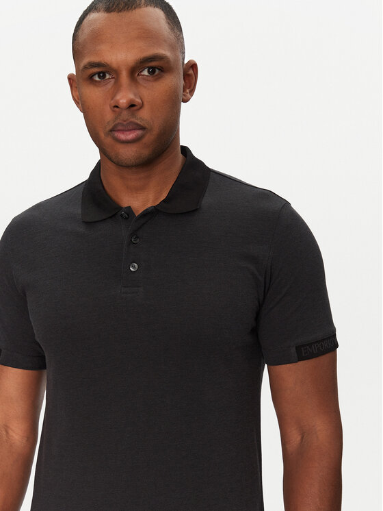 Emporio Armani Underwear Emporio Armani Underwear Polo EM000571 AF12330 UC001 Czarny Regular Fit