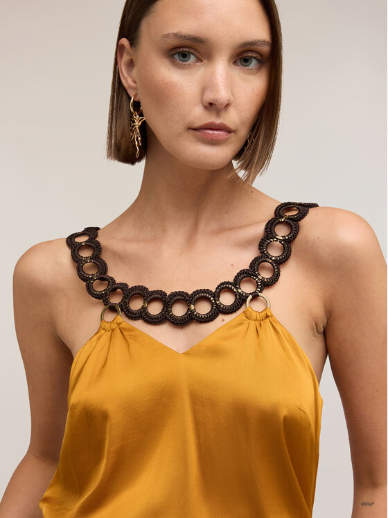Motivi Motivi Top D046Q000553N038 Giallo Boxy Fit