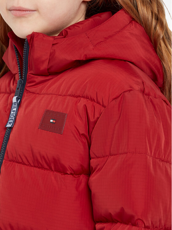 Tommy Hilfiger Tommy Hilfiger Geacă de iarnă Alaska KS0KS00402 D Vișiniu Regular Fit