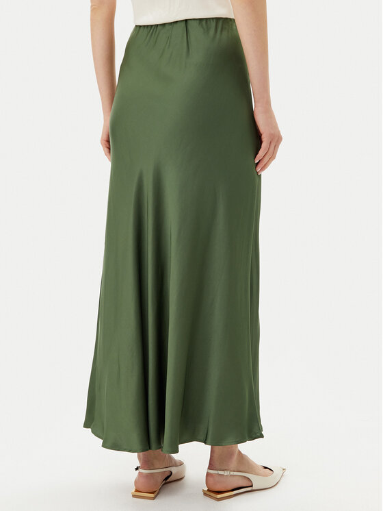ViCOLO ViCOLO Maxi suknja TD0472 Zelena Slim Fit