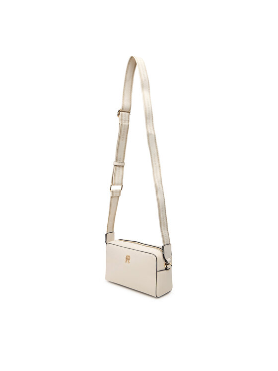 Tommy Hilfiger Tommy Hilfiger Дамска чанта Th Joy Camera Bag AW0AW19060 Кремав
