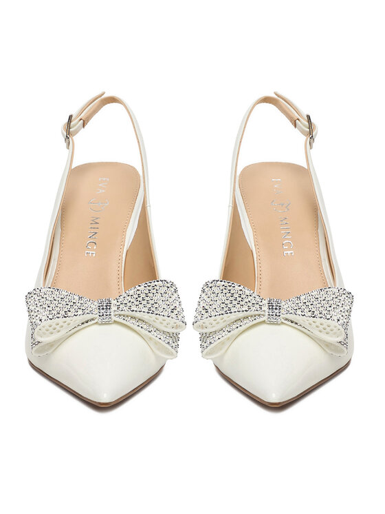 Eva Minge Eva Minge Scarpe stiletto ANEMONE-V1892-56-1 Bianco
