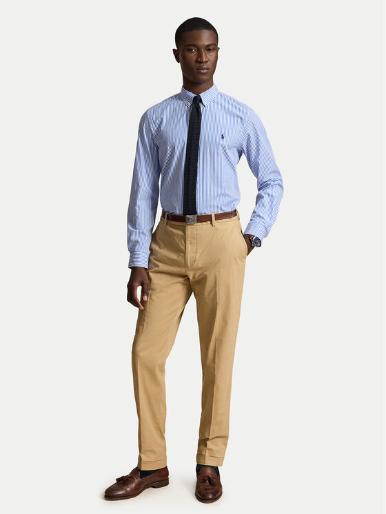 Polo Ralph Lauren Polo Ralph Lauren Košulja 710929344001 Plava Slim Fit