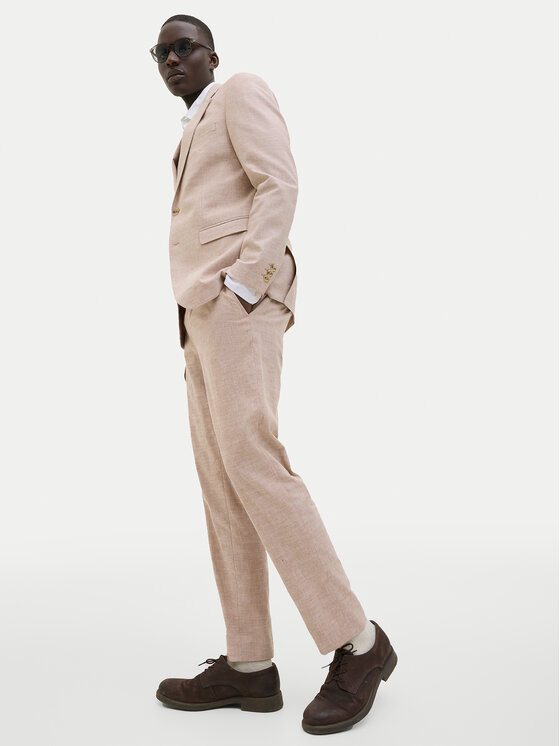 Jack & Jones Jack & Jones Chinosy Riviera 12228724 Beżowy Slim Fit