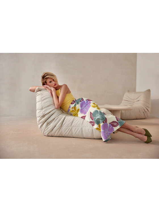 TOTU TOTU Spódnica midi Flora Kolorowy Regular Fit