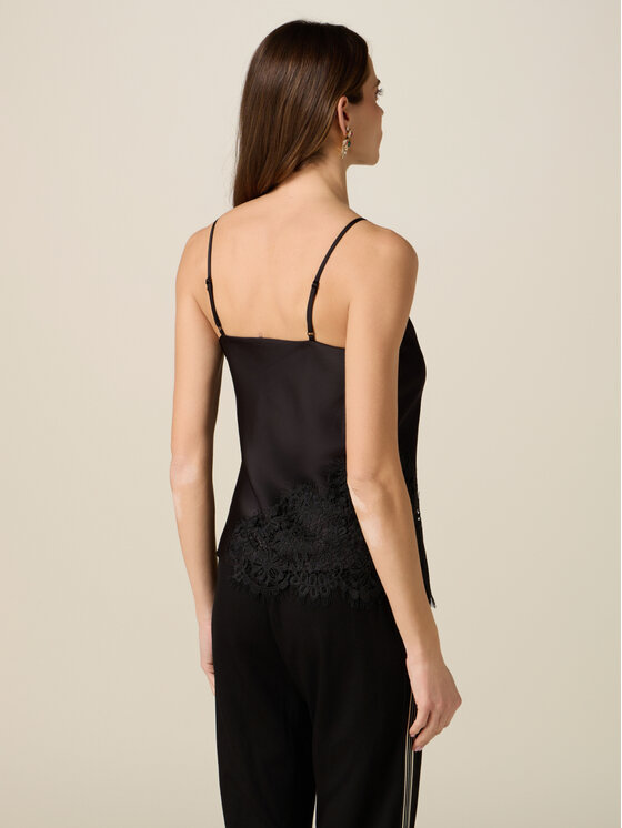 Oltre Oltre Blusa 2502R003071N033 Nero Regular Fit