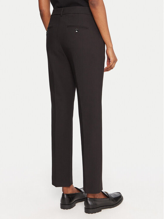 Weekend Max Mara Weekend Max Mara Pantaloni chino Rana 2515131031 Nero Slim Fit