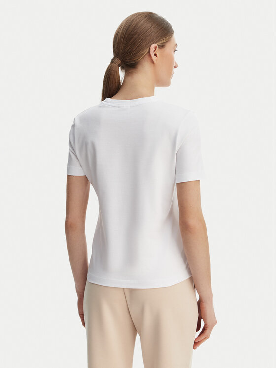 Guess Guess Tričko V6GI07 K2968 Biela Regular Fit