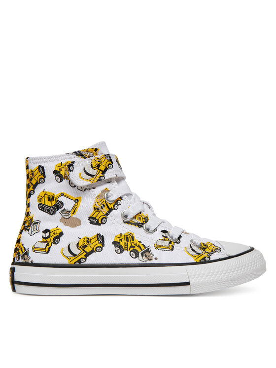 Converse Plátenky Chuck Taylor All Star Construction Truck Easy-On A10766C Biela