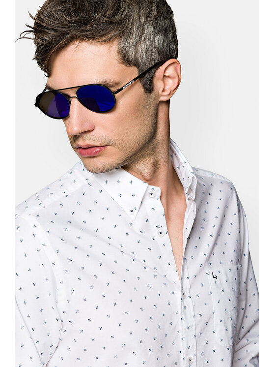 Lancerto Lancerto Koszula Michael KO073122000028 Biały Slim Fit