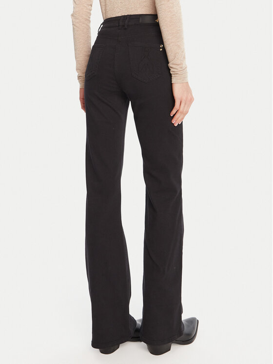 Patrizia Pepe Patrizia Pepe Traperice CP0937 DS04 K103 Crna Regular Fit