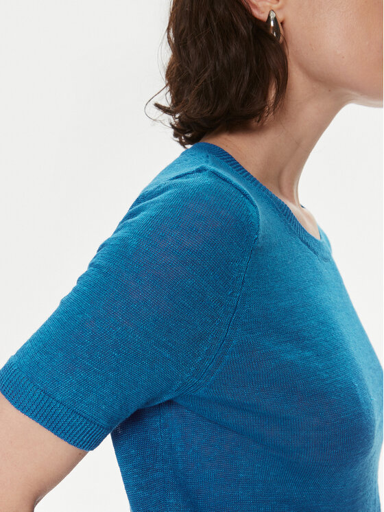 Weekend Max Mara Weekend Max Mara Svetr Pancone 2415361032 Modrá Regular Fit