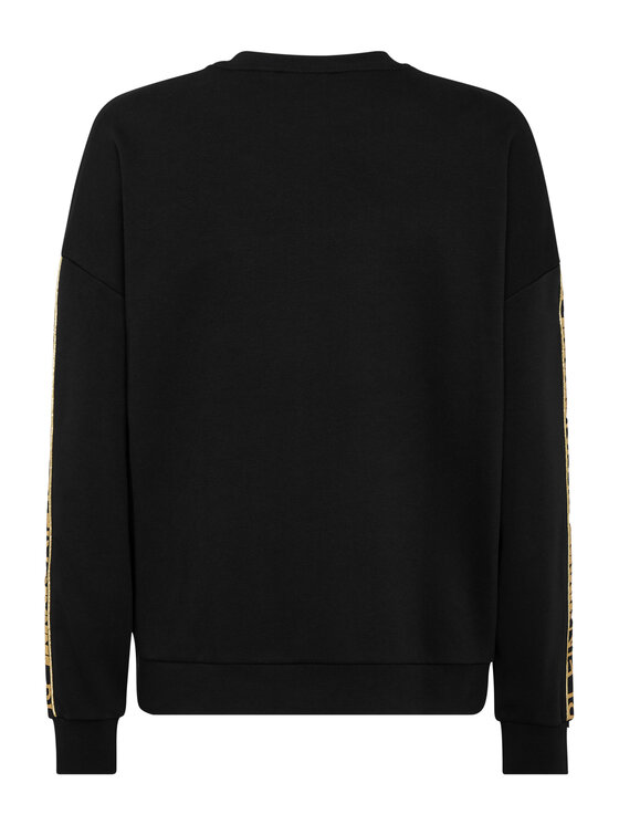 Plein Sport Plein Sport Bluza 24111 Czarny Regular Fit