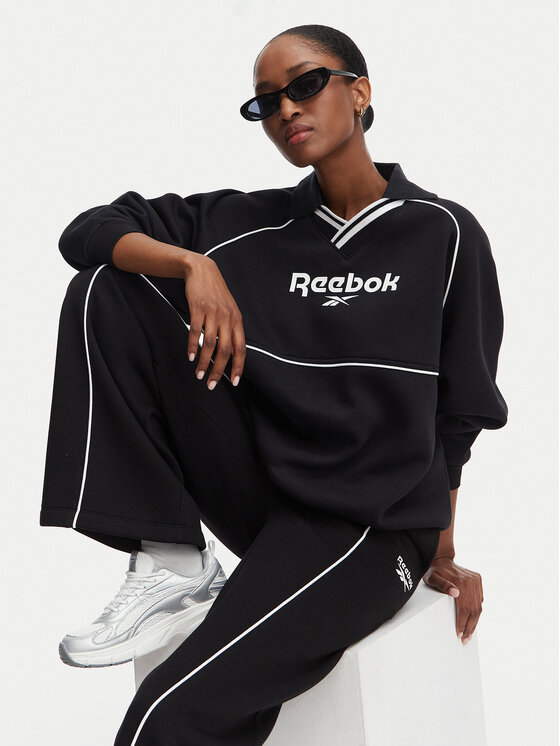 Reebok Reebok Hanorac Angelica RK25685CCW Negru Oversize