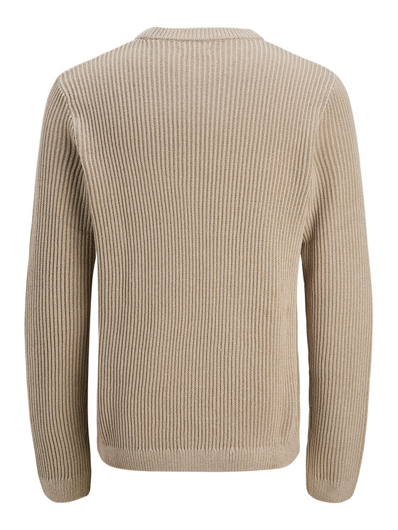 Jack&Jones Jack&Jones Πουλόβερ Dover 12278816 Μπεζ Regular Fit