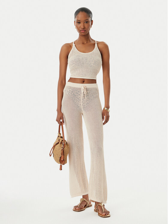 Guess Guess Τοπ E6GR00 Z5371 Ανοιχτό μπεζ Regular Fit