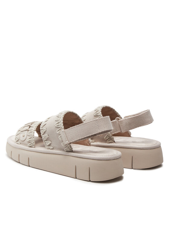 Mou Mou Sandalen MU.SW531001A Beige