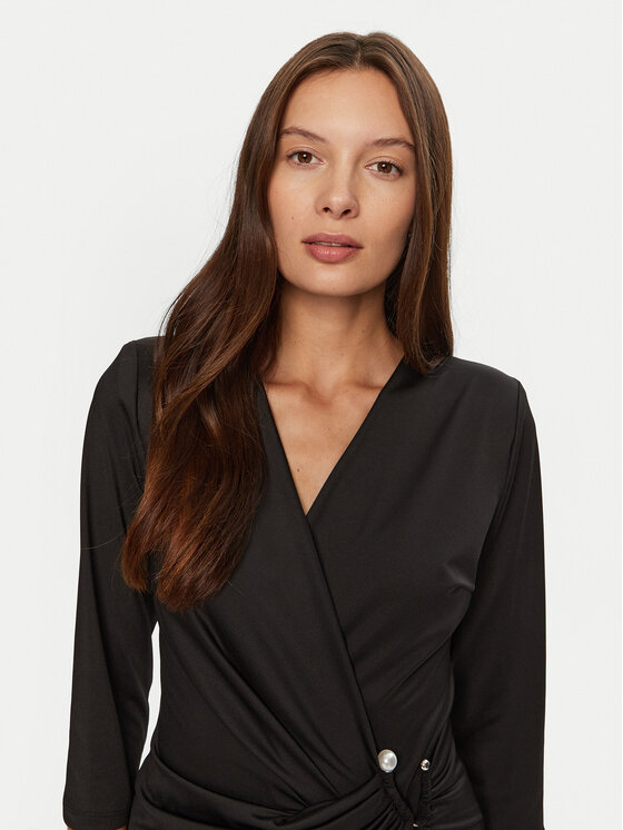 Rinascimento Rinascimento Õhtune kleit CFC0019791002 Must Regular Fit