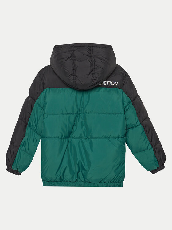United Colors Of Benetton United Colors Of Benetton Zimné bundy 2WU0CN05H Zelená Regular Fit